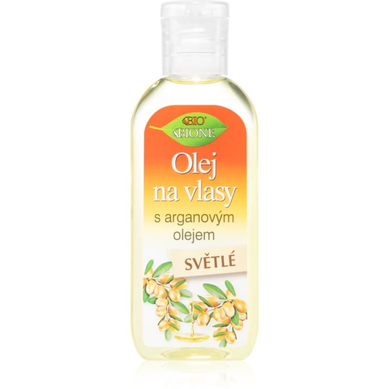 Keratin + Argan olejek do włosów jasnych