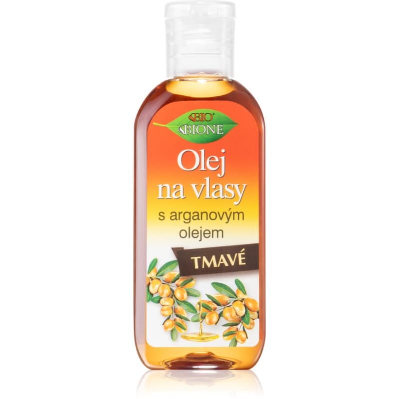 Keratin + Argan olejek do włosów ciemnych