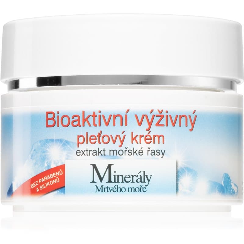 Bio odżywczy krem do twarzy z minerałami z Morza Martwego