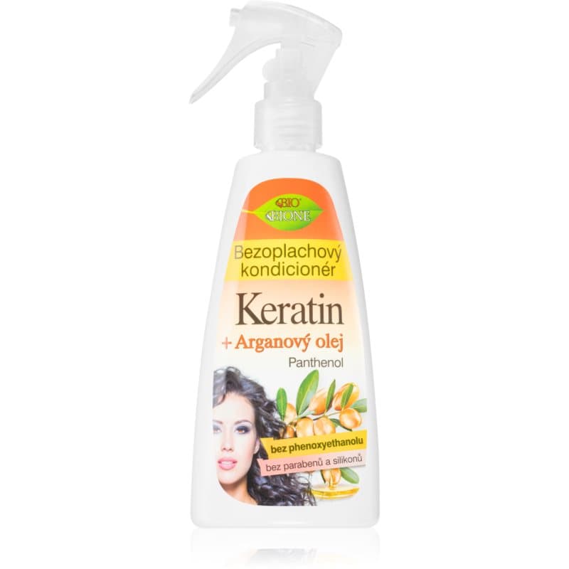 Keratin + Argan odżywka w sprayu bez spłukiwania