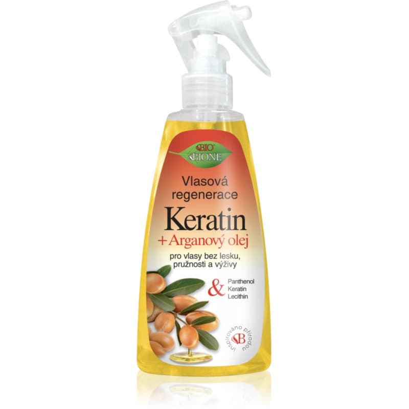 Keratin + Argan odżywka regenerująca bez spłukiwania do włosów