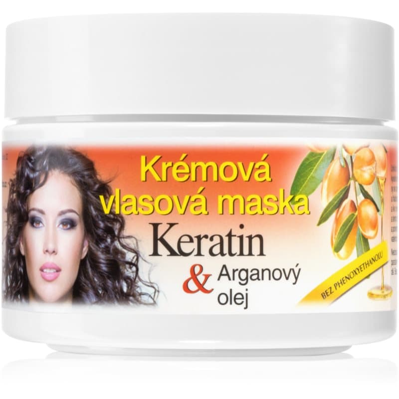 Keratin + Argan maseczka regenerująca do włosów