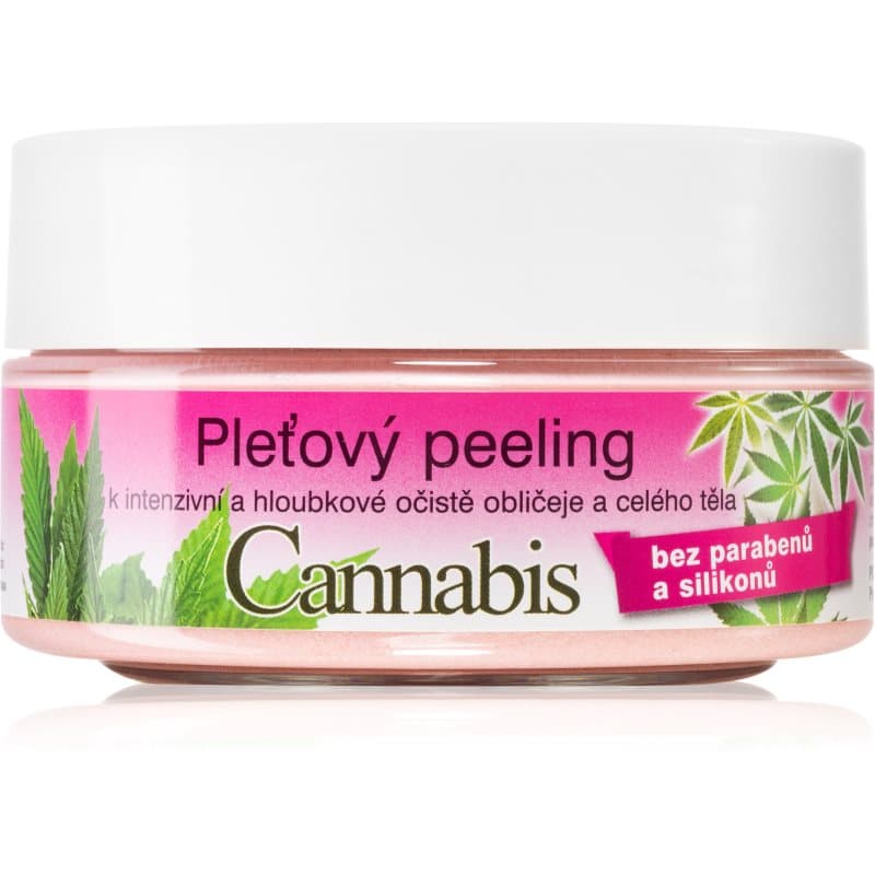 Cannabis peeling do twarzy do twarzy i ciała