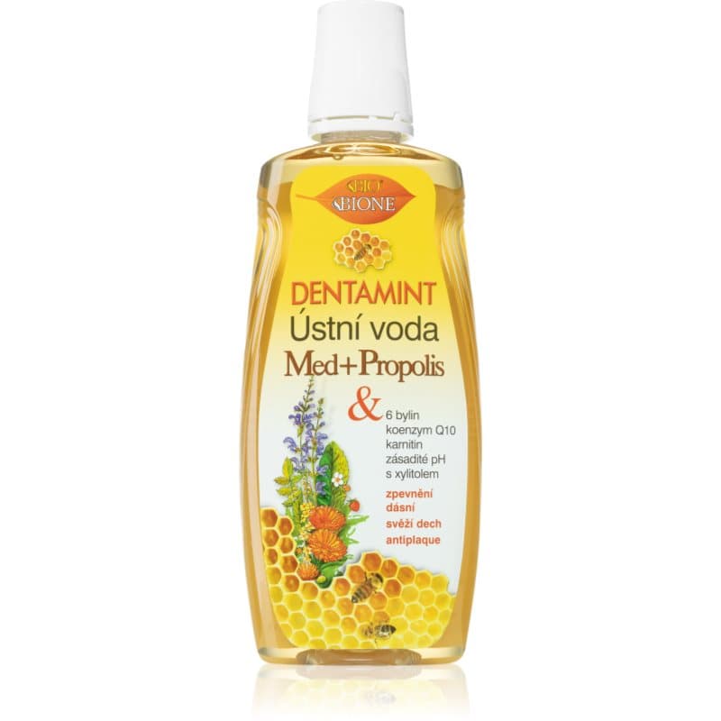 Dentamint Honey + Propolis płyn do płukania ust smak Honey + Propolis