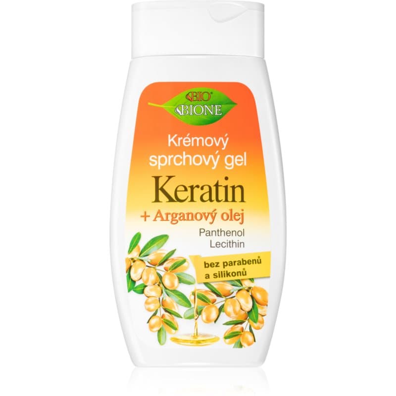 Keratin + Argan żel pod prysznic z olejkiem arganowym