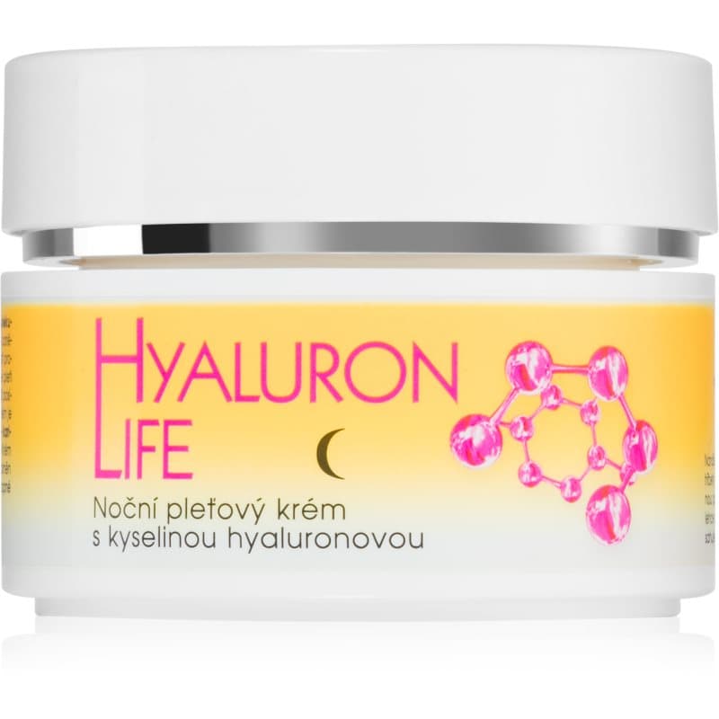 Hyaluron Life nocny krem do twarzy z kwasem hialuronowym