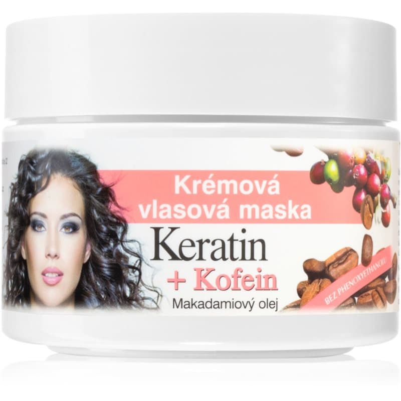 Keratin + Caffeine kremowa maseczka do włosów