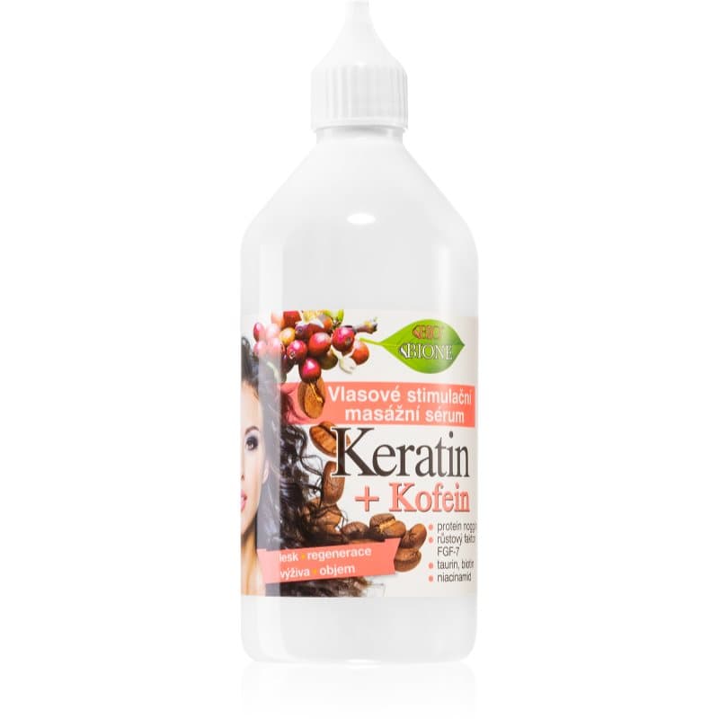 Keratin + Caffeine serum na porost włosów i wzmocnienie cebulek