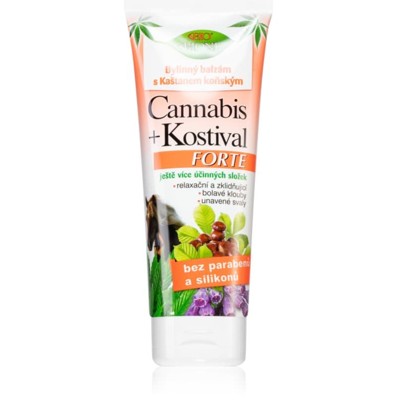 Cannabis Kostival Forte fluid ziołowy do mięśni, stawów i więzadeł