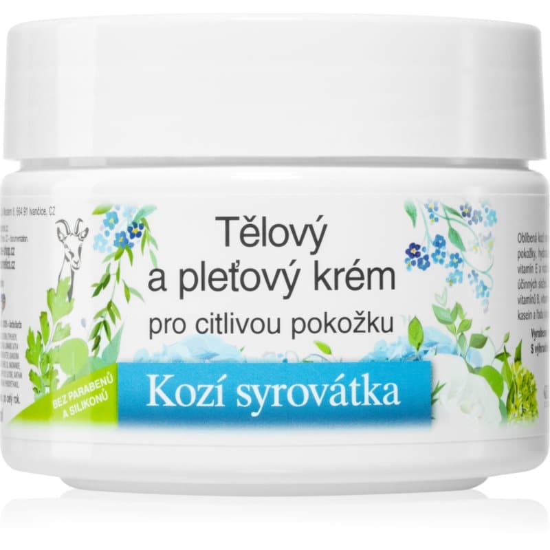 Goat Whey odżywczy krem do twarzy i ciała do skóry wrażliwej