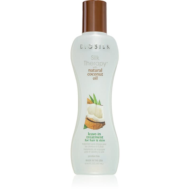 Silk Therapy Natural Coconut Oil kuracja nawilżająca bez spłukiwania włosów i ciała