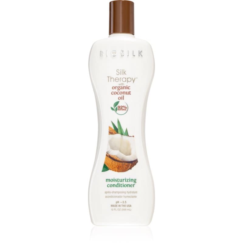 Silk Therapy Natural Coconut Oil odżywka nawilżająca Z olejkiem kokosowym