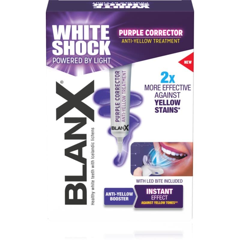 Shock Purple Treatment zestaw wybielający do zębów