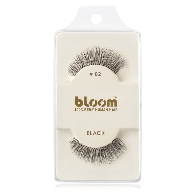 Natural rzęsy z naturalnych włosów No. 82 (Black) 1 cm