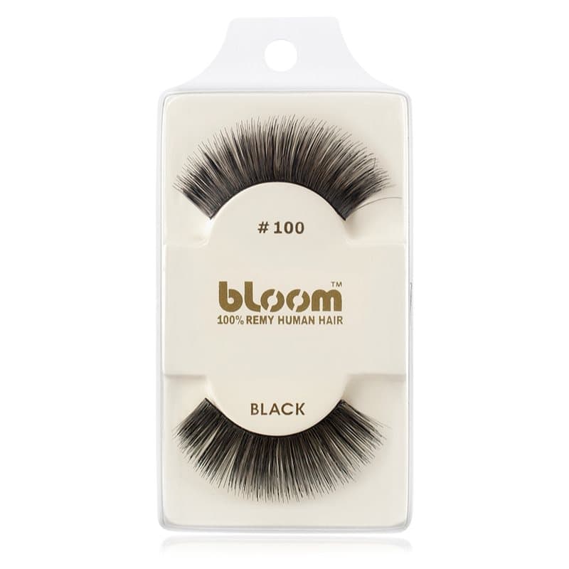Natural rzęsy z naturalnych włosów No. 100 (Black) 1 cm