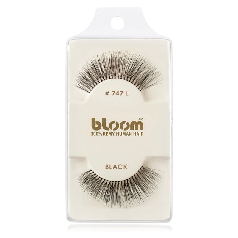 Natural rzęsy z naturalnych włosów No. (Black) 1 cm