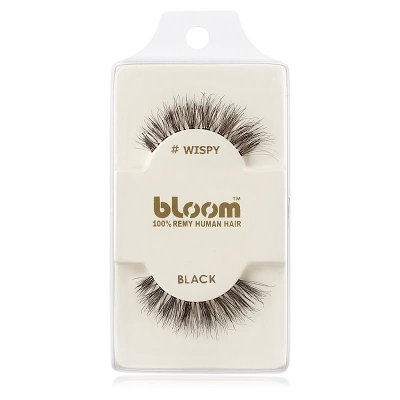 Natural rzęsy z naturalnych włosów (Wispy, Black) 1 cm