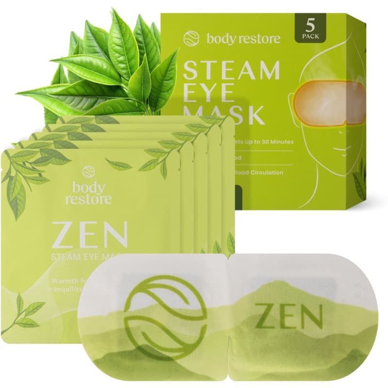 Steam Eye Mask Green Tea maseczka do okolic oczu