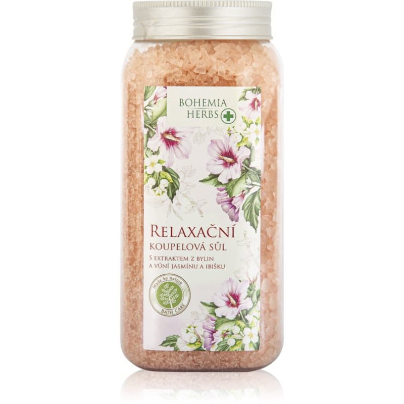 Bohemia Herbs Jasmine & Hibiscus sól do kąpieli
