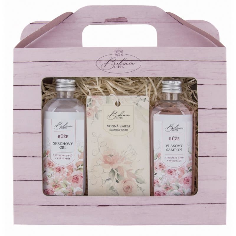 Roses zestaw upominkowy z różanym aromatem
