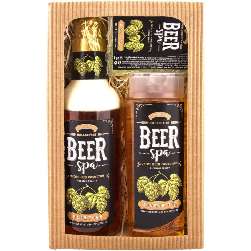 Beer Spa zestaw upominkowy do kąpieli dla mężczyzn
