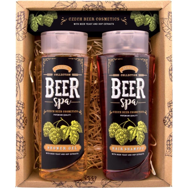 Beer Spa zestaw upominkowy pod prysznic dla mężczyzn