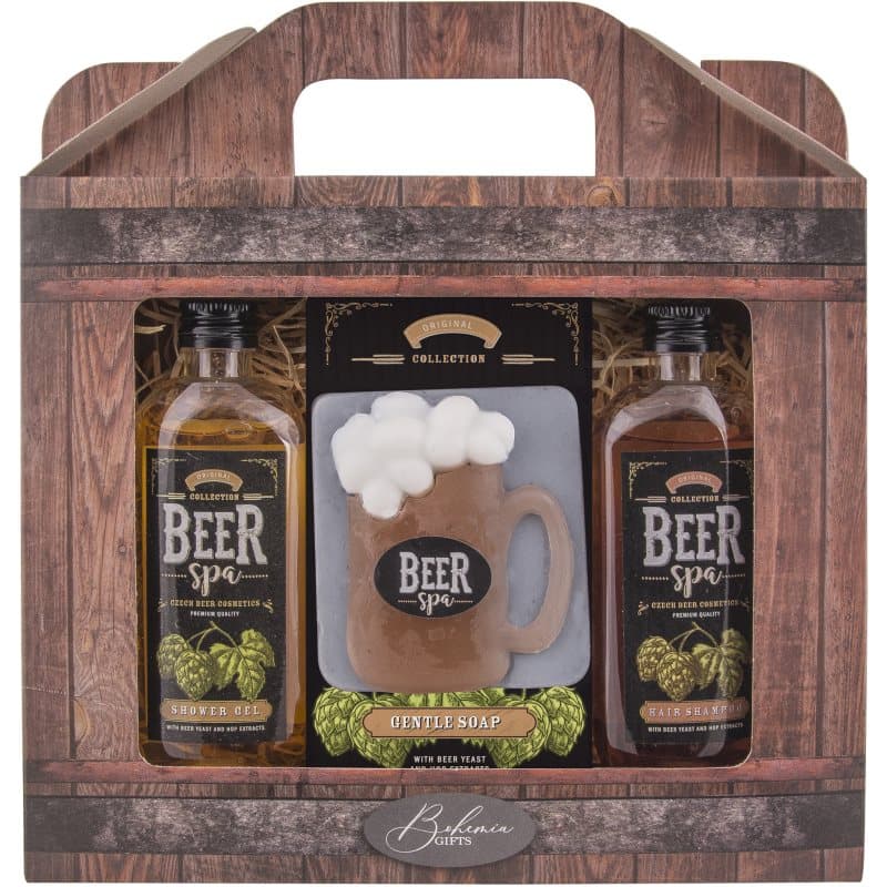 Beer Spa zestaw upominkowy do ciała i włosów dla mężczyzn