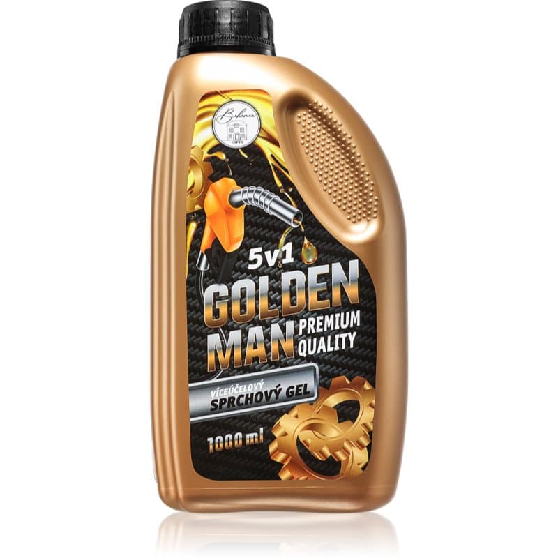 Industrial Golden Man żel pod prysznic dla mężczyzn 5 in 1