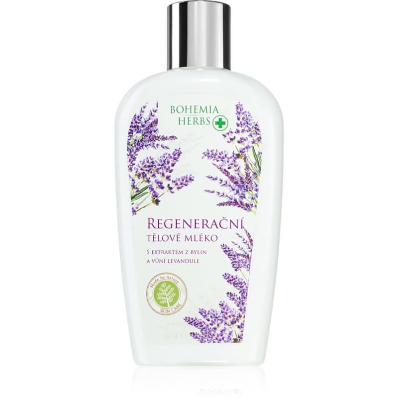 Bohemia Herbs Lavender regenerujące mleczko do ciała