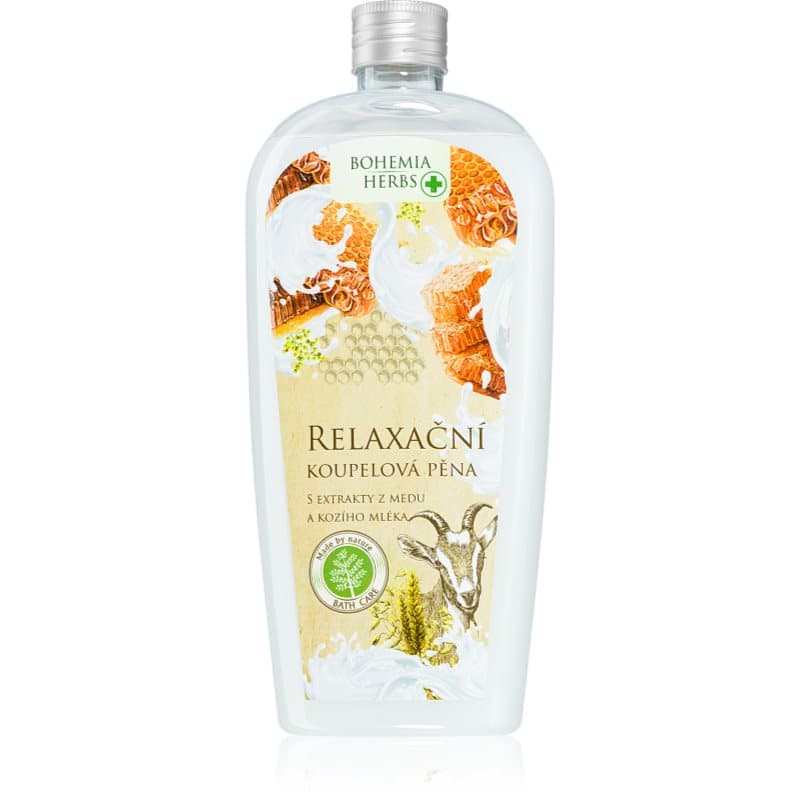 Bohemia Herbs Honey & Goat Milk pianka do kąpieli