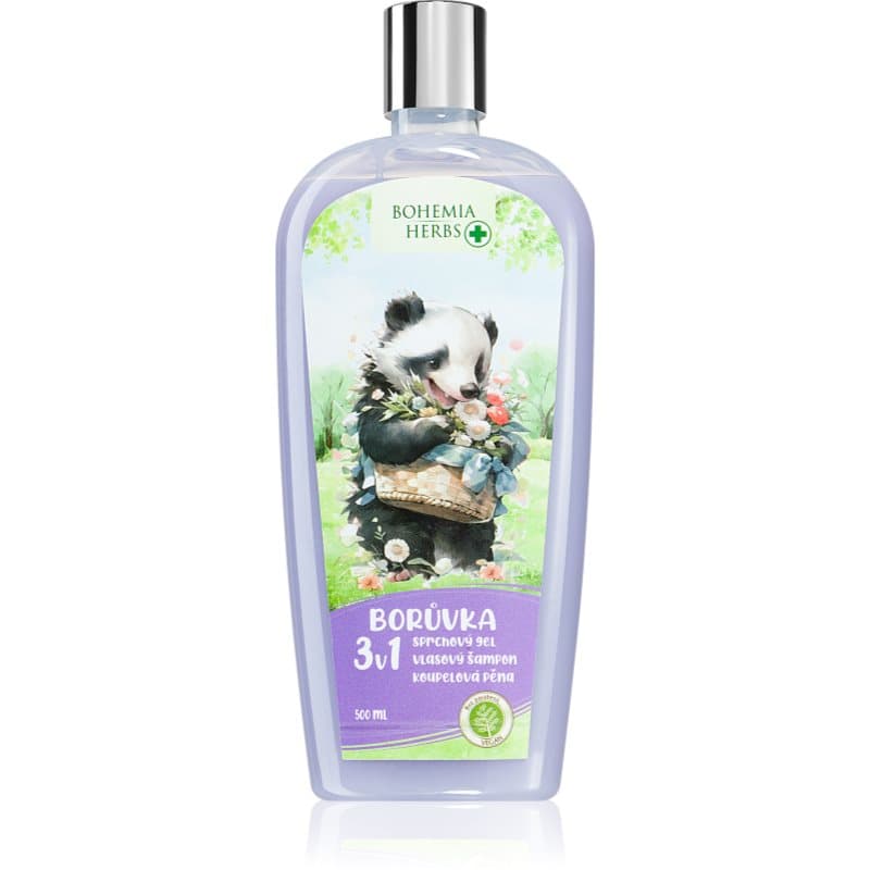 Bohemia Herbs Blueberry płyn do kąpieli i żel pod prysznic dla dzieci