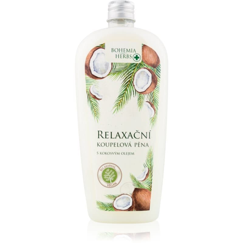 Bohemia Herbs Coconut Oil pianka do kąpieli