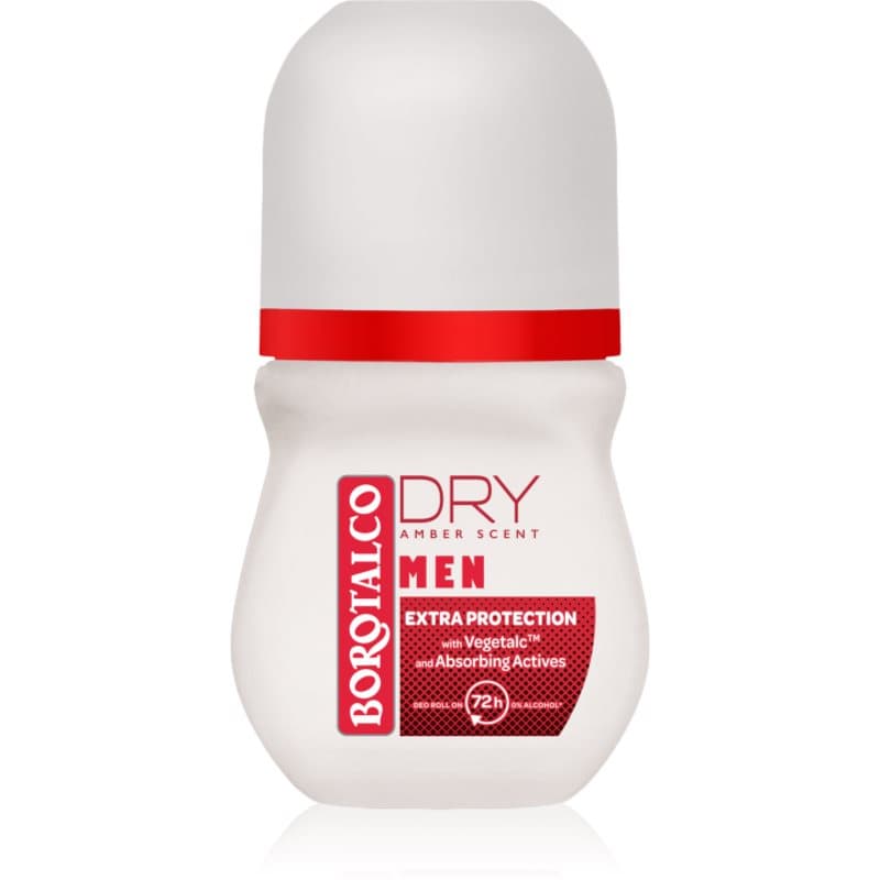 MEN Dry dezodorant roll-on 72 godz. zapachy Amber