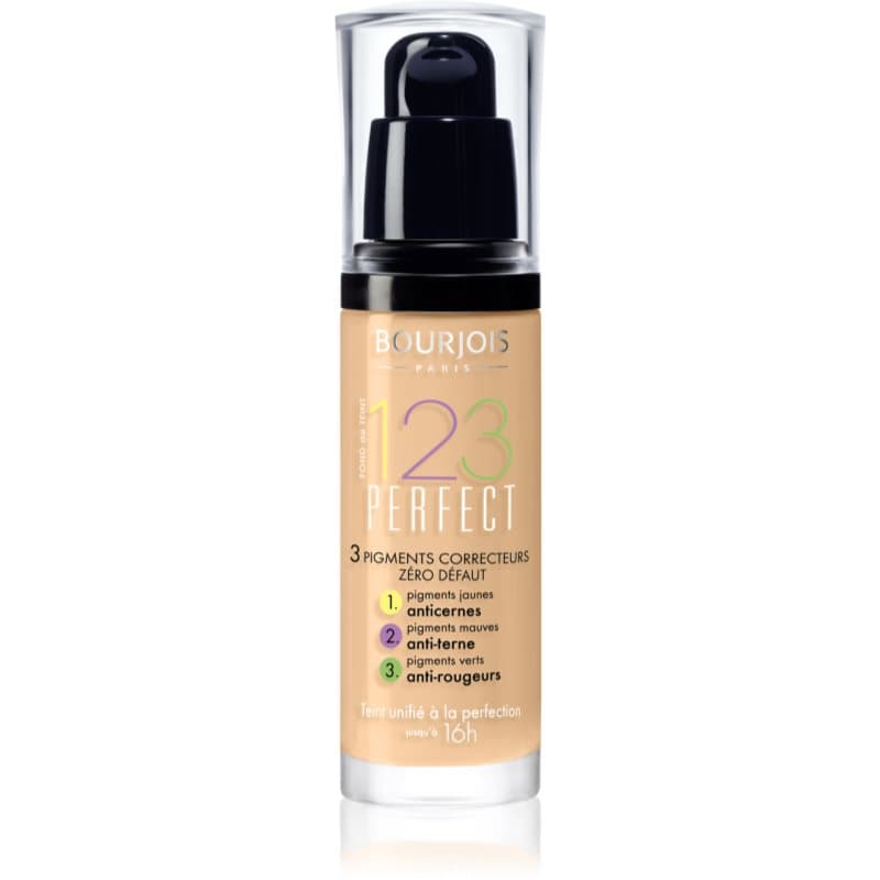123 Perfect podkład w płynie nadający idealny wygląd odcień 52 Vanille SPF 10