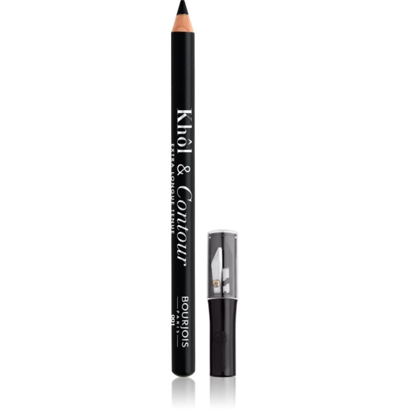 Khôl & Contour Extra Longue Tenue trwała kredka do oczu z temperówką odcień 001 Noir-issime