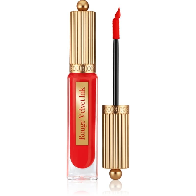 Rouge Velvet Ink szminka w płynie z matowym wykończeniem odcień 08 Coquelic Hot