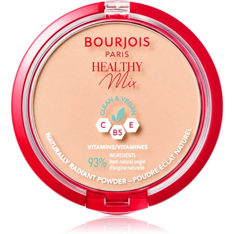 Healthy Mix puder matujący nadający skórze promienny wygląd odcień 02 Vanilla