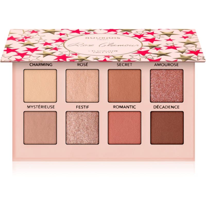 Rose Glamour paleta cieni do powiek