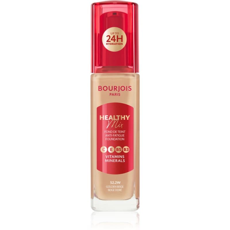 Healthy Mix rozświetlający podkład nawilżający 24 godz. odcień 52.2W Golden Beige