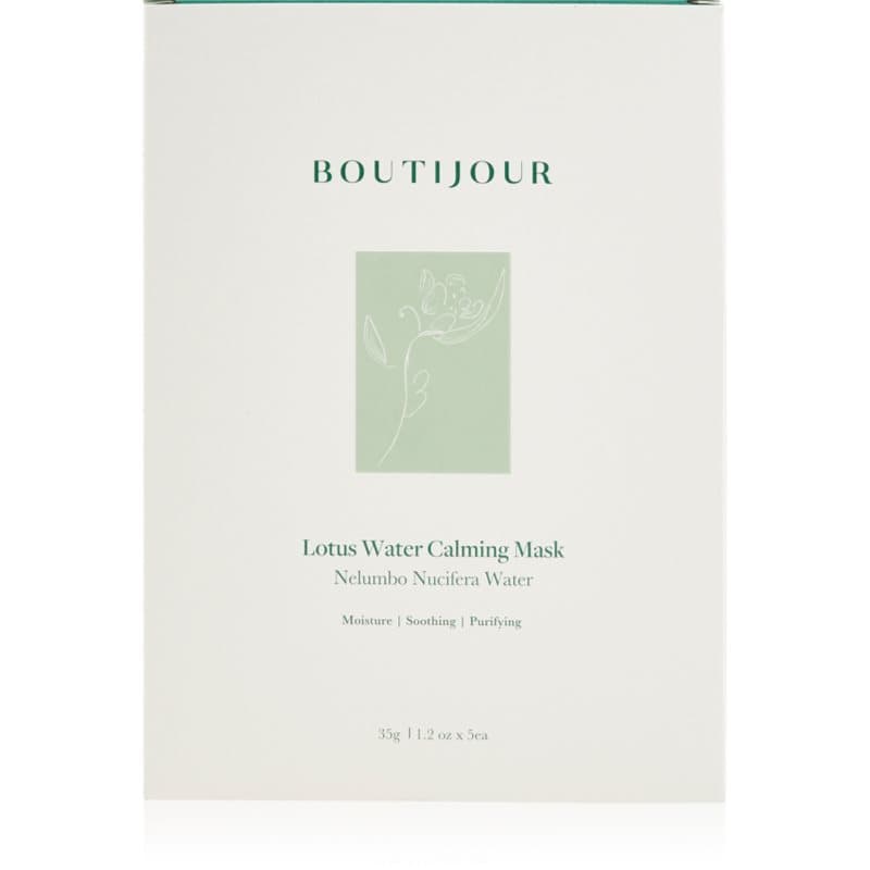 Lotus Water Calming Mask maska łagodząca w płacie odżywienie i nawilżenie
