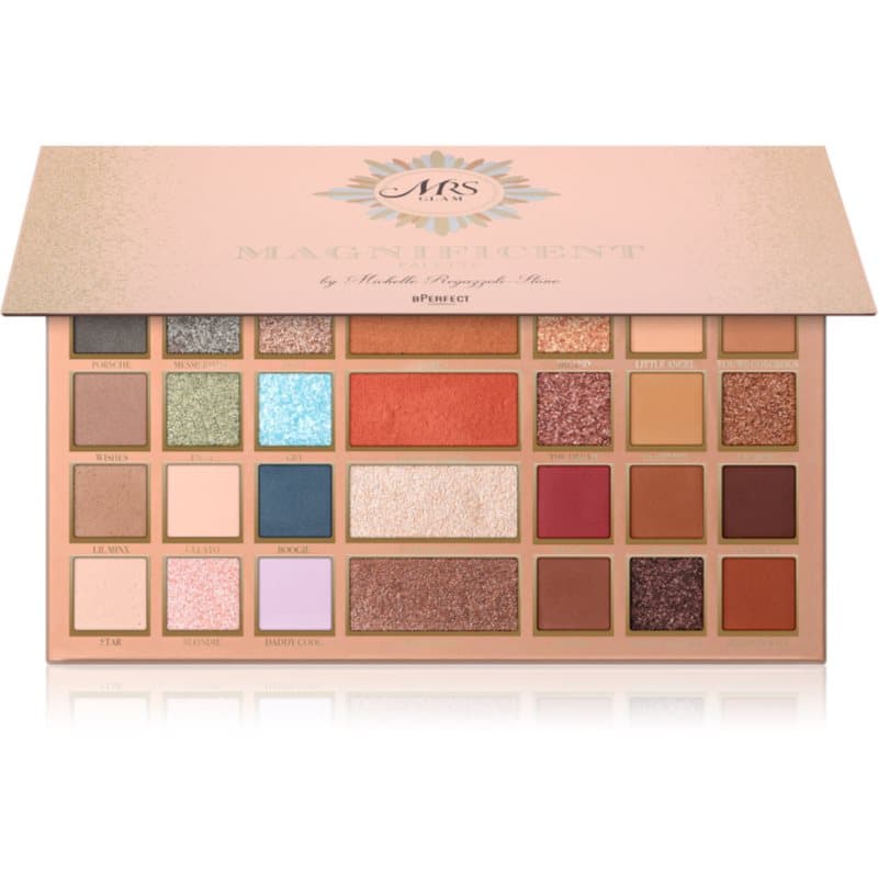 Mrs Glam Magnificent Palette paleta wielofunkcyjna do twarzy i okolic oczu