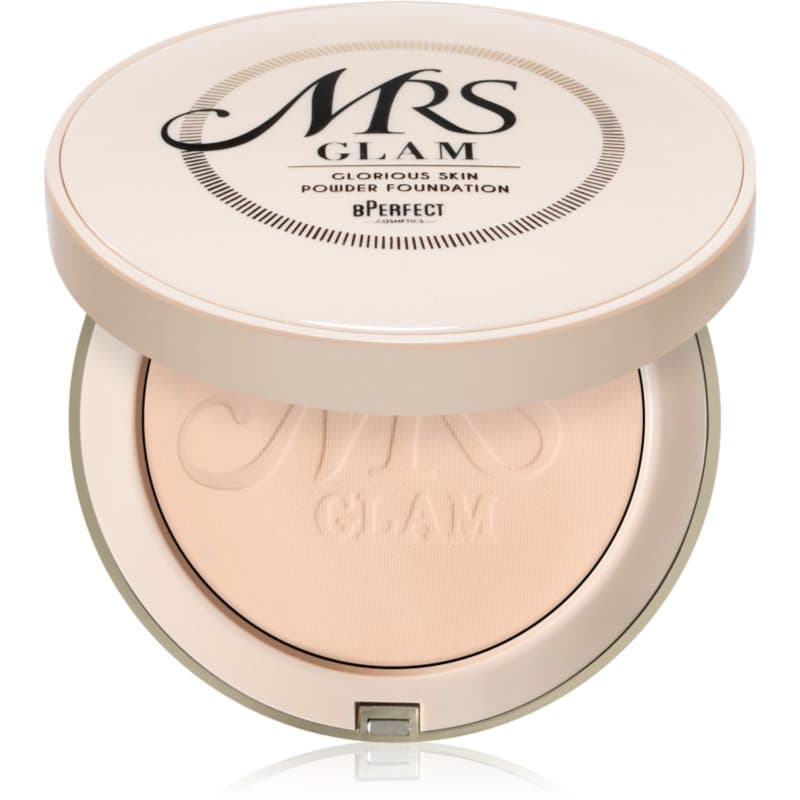 Mrs Glam Glorious Skin puder w kompakcie matujące odcień 01 Light Pink