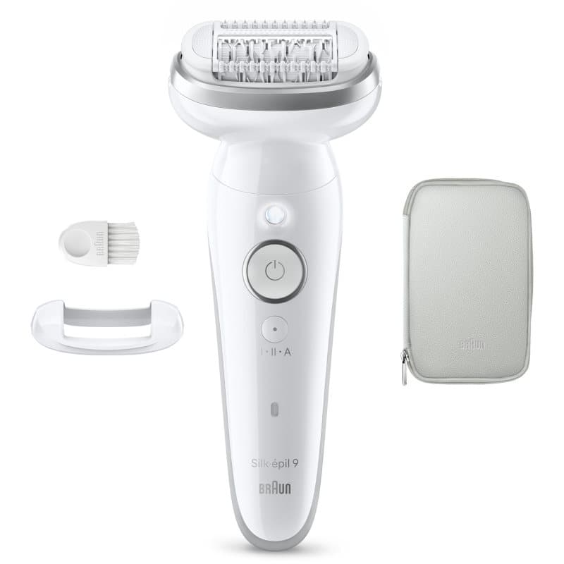 Silk-épil 9 9-011 epilator z maksymalnie elastyczną głowicą do golenia na mokro i na sucho