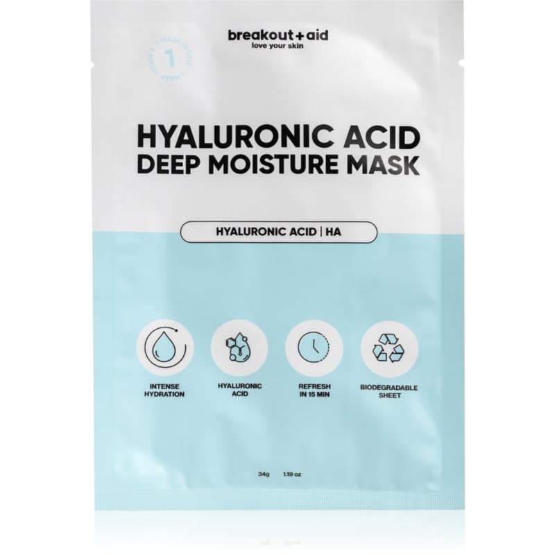 Hyaluronic Acid Deep Moisture Mask maska nawilżająca w płacie z kwasem hialuronowym
