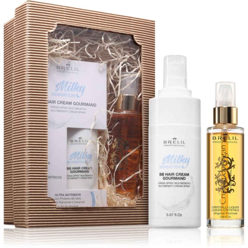 Gift Set zestaw upominkowy do nabłyszczania i zmiękczania włosów