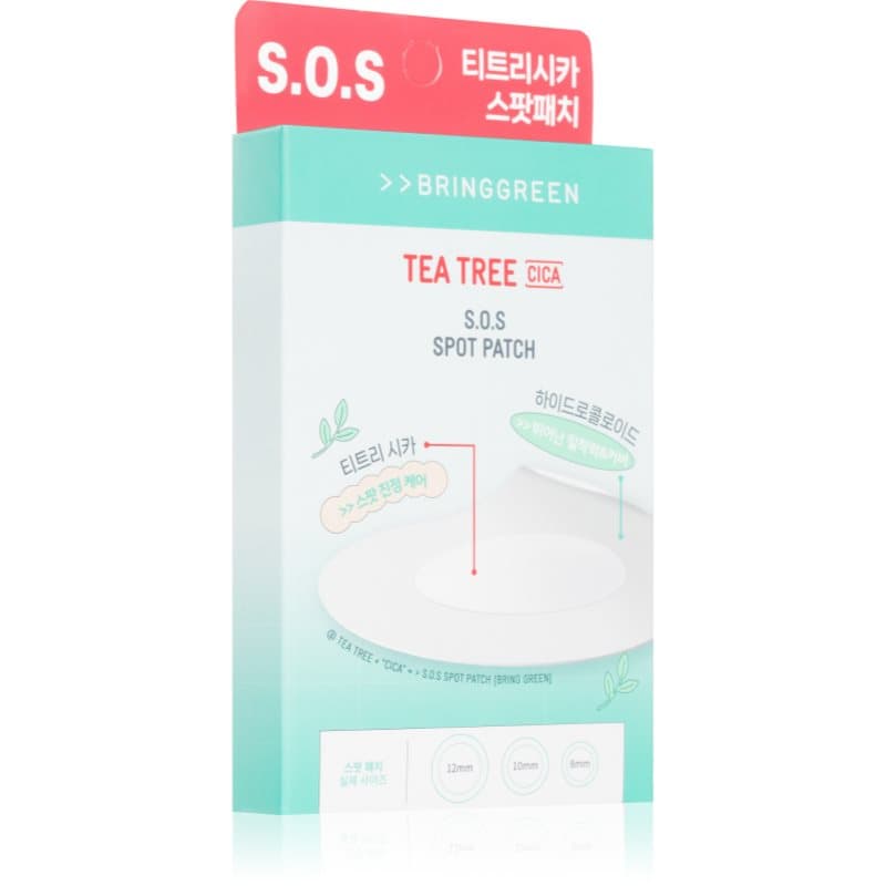 Tea Tree Cica SOS Spot Patch plastry dla skóry problematycznej o działaniu uspokajającym