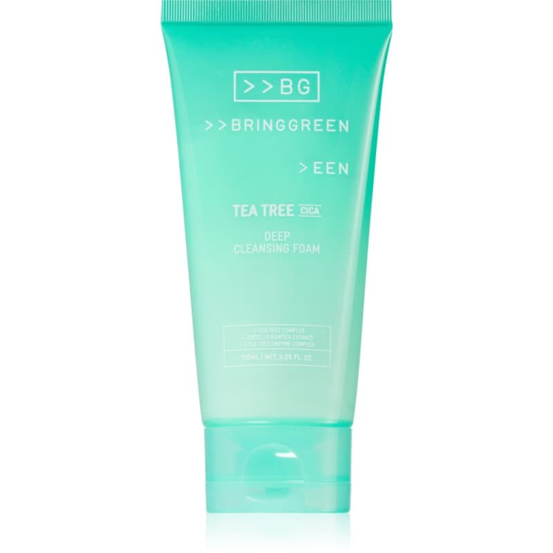 Tea Tree Cica Deep Cleansing Foam pianka dogłębnie oczyszczająca o działaniu uspokajającym