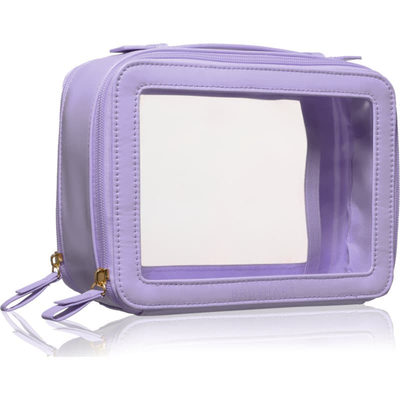 Accessories Transparent make-up case kuferek kosmetyczny Lilac