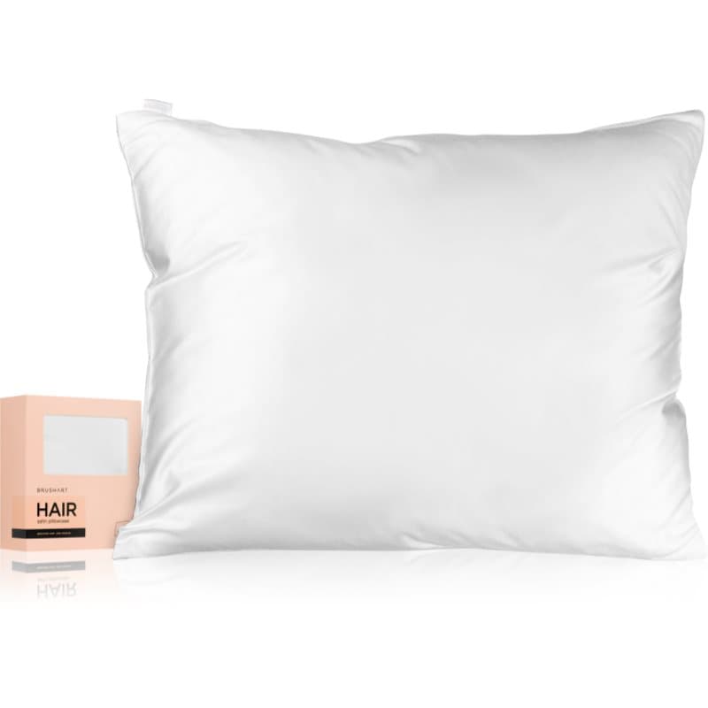 Hair Satin pillowcase poszewka na poduszkę satyna White 50cm