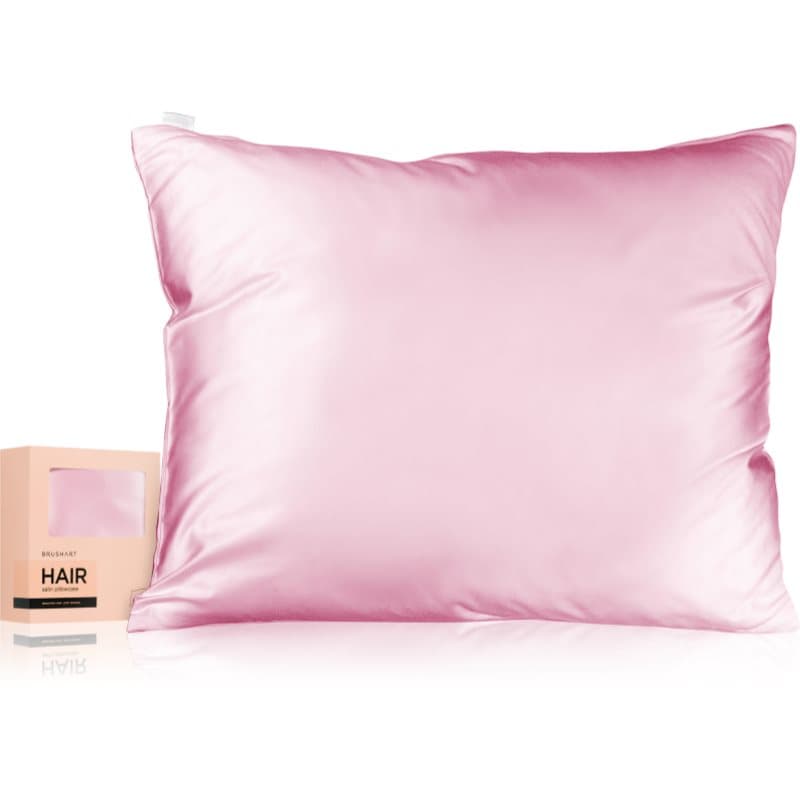 Hair Satin pillowcase poszewka na poduszkę satyna Candy Pink 50cm